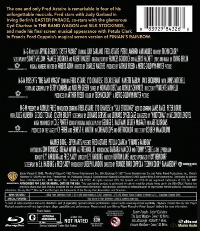 Fred Astaire 4-Film Collection [Blu-Ray]