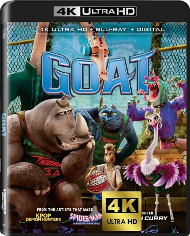GOAT [Blu-Ray 4K]+[Blu-Ray]