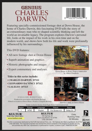 Genius: Charles Darwin [DVD]