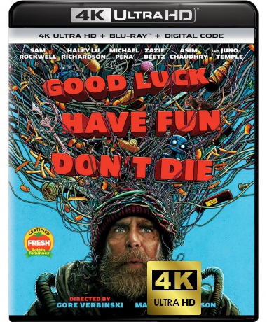Good Luck, Have Fun, Don't Die (Baw się dobrze i przeżyj) [Blu-Ray 4K]+[Blu-Ray]