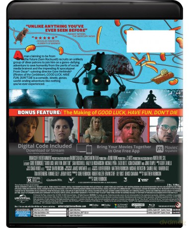 Good Luck, Have Fun, Don't Die (Baw się dobrze i przeżyj) [Blu-Ray 4K]+[Blu-Ray]