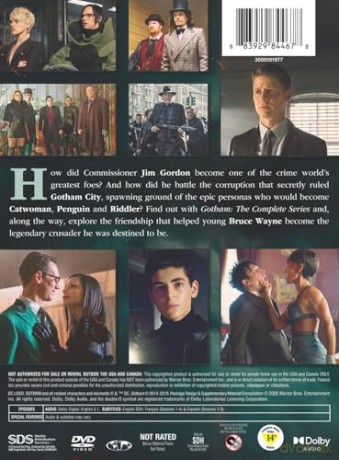 Gotham:The Complete Series (RPK/DVD) [DVD]