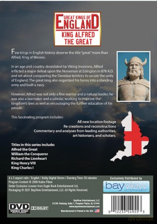 Great Kings Of England: Alfred The Great [DVD]