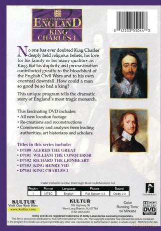Great Kings of England: King Charles I [DVD]