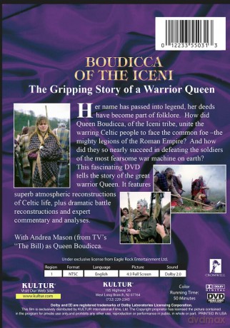Great Queens Of England: Boudicca Of The Iceni [DVD]