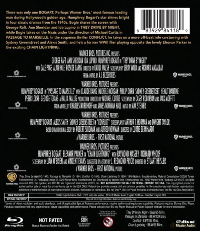 HUMPHREY BOGART-4 FILM COLLECTION [Blu-Ray]