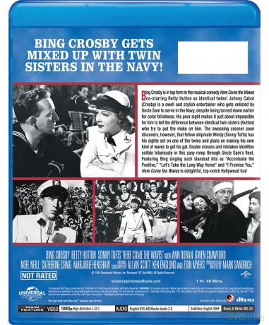 Here Come the Waves [Blu-Ray]