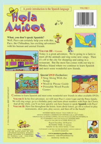 Hola Amigos: Volume 3 [DVD]