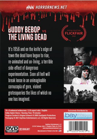 Horror Asylum Presents: Buddy Bebop Vs The Living Dead [DVD]