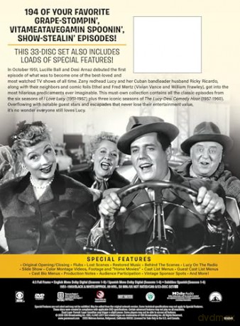 I Love Lucy: The Complete Series (75th Anniversary) [Blu-Ray]