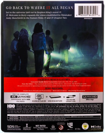 IT: Welcome to Derry: The Complete First Season (To: Witajcie w Derry) (steelbook) [3xBlu-Ray 4K]