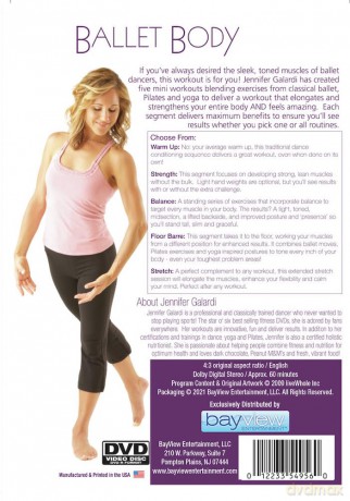 Jennifer Galardi - Ballet Body [DVD]