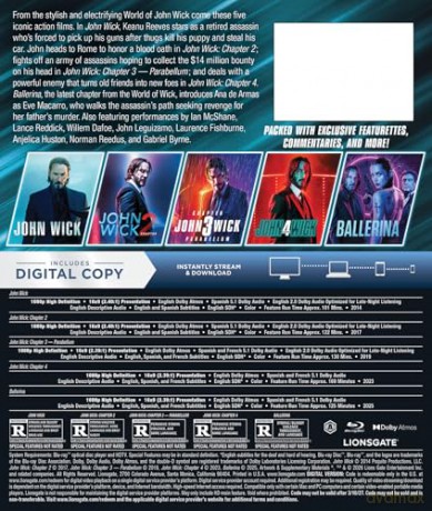 John Wick 5-film Collection [Blu-Ray]