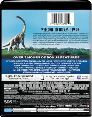 Jurassic Park [Blu-Ray 4K]+[Blu-Ray]