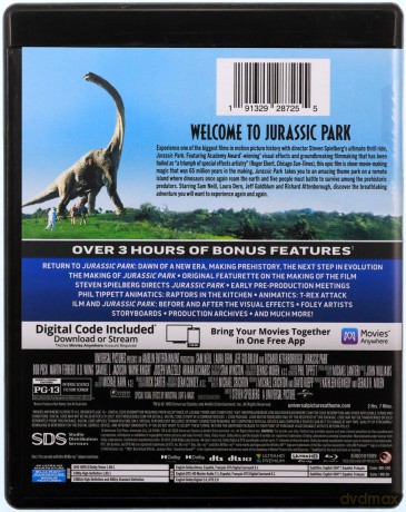 Jurassic Park [Blu-Ray 4K]+[Blu-Ray]