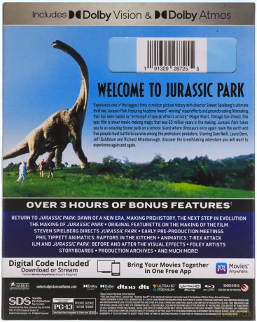 Jurassic Park [Blu-Ray 4K]+[Blu-Ray]