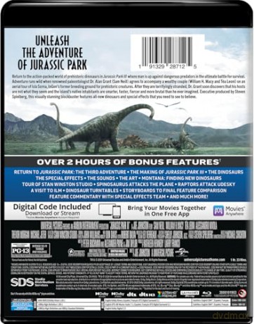 Jurassic Park III [Blu-Ray]
