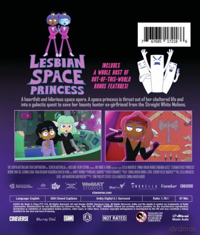 Lesbian Space Princess [Blu-Ray]