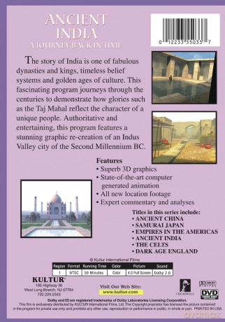 Lost Treasures of the Ancient World: Ancient India [DVD]