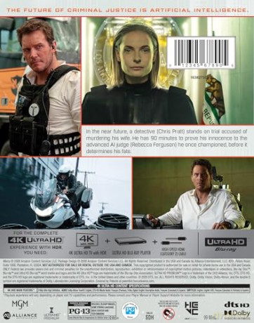 Mercy (90 minut do wolności) [Blu-Ray 4K]