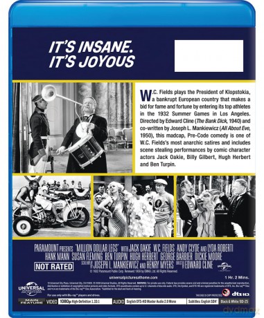 Million Dollar Legs [Blu-Ray]