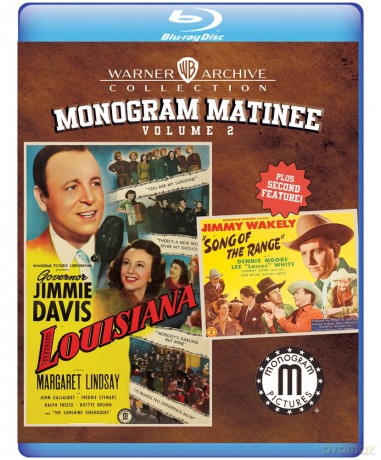 Monogram Matinee Vol. 2 - Louisiana and Song of the Range [Blu-Ray]