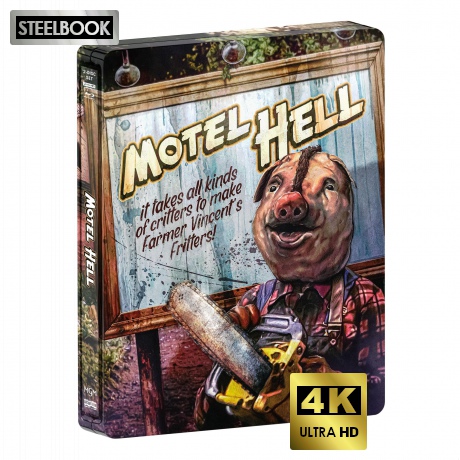 Motel Hell (Piekielny motel) (steelbook) [Blu-Ray 4K]+[Blu-Ray]