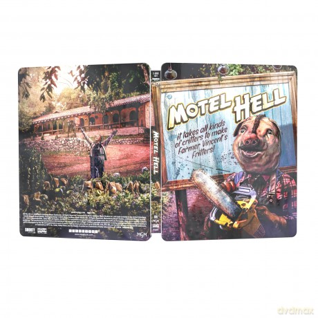 Motel Hell (Piekielny motel) (steelbook) [Blu-Ray 4K]+[Blu-Ray]