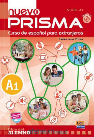 Nuevo Prisma nivel A1 podręcznik EDI-NUMEN [KSIĄŻKA]+[CD]