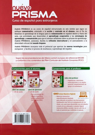 Nuevo Prisma nivel A2 podręcznik EDI-NUMEN [KSIĄŻKA]+[CD]