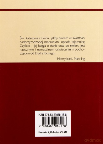 O Czyśćcu. Objawienia Św. Katarzyny [KSIĄŻKA]