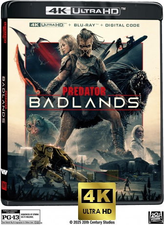 Predator: Badlands (Predator: Strefa zagrożenia) [Blu-Ray 4K]+[Blu-Ray]