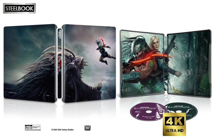 Predator: Badlands (Predator: Strefa zagrożenia) (steelbook) [Blu-Ray 4K]+[Blu-Ray]