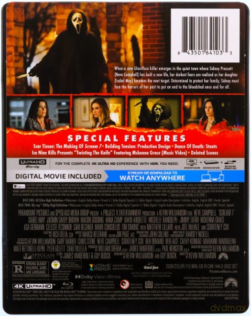 Scream 7 (Krzyk 7) (steelbook) [Blu-Ray 4K]+[Blu-Ray]