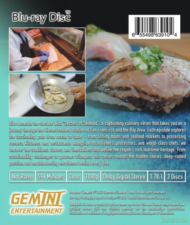 Secrets of Seafood: The Complete Series [Blu-Ray]