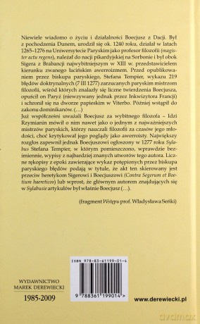 O wieczności świata i inne pisma [KSIĄŻKA]