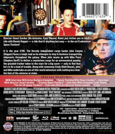 Space Truckers [Blu-Ray]