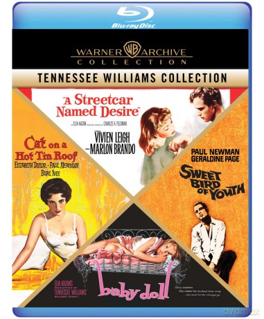 TENNESSEE WIILLIAMS-4 FILM COLLECTION [Blu-Ray]