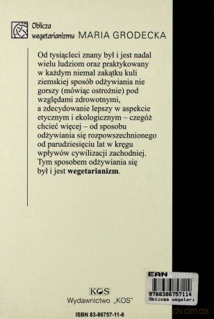 Oblicza wegetarianizmu [KSIĄŻKA]