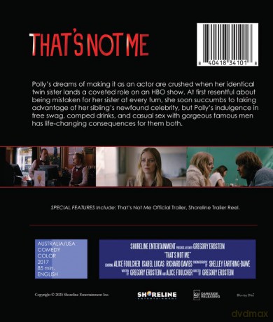 That's Not Me [Blu-Ray]