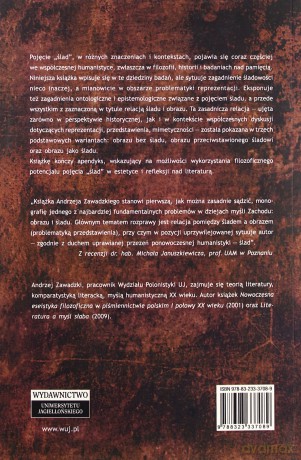 Obraz i ślad [KSIĄŻKA]