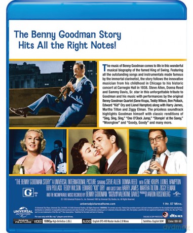 The Benny Goodman Story (Opowieść o Bennym Goodmanie) [Blu-Ray]