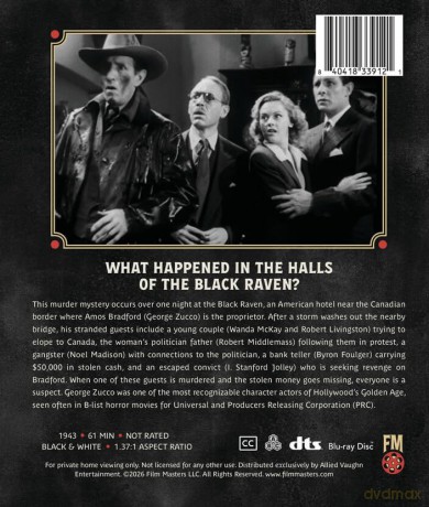 The Black Raven (1943) | Newly Restored Archive Collection [Blu-Ray]