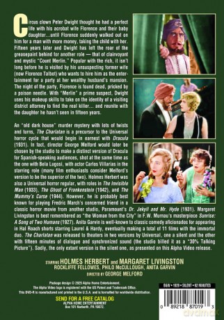 The Charlatan (Silent) [DVD]