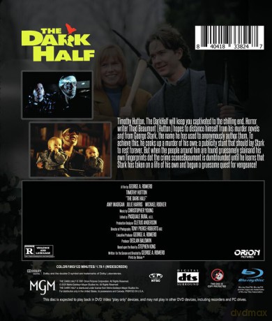 The Dark Half (Mroczna połowa) [Blu-Ray]