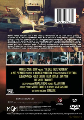 The Great Smokey Roadblock [DVD]