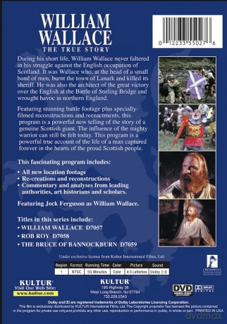 The Heroes Of Scotland: William Wallace, The True Story [DVD]
