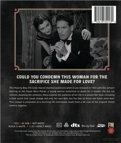 The Sin of Nora Moran [Blu-Ray]