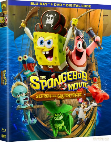 The SpongeBob Movie: Search for SquarePants (SpongeBob: Klątwa pirata) [Blu-Ray]+[DVD]