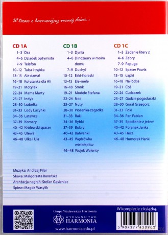 Od piosenki do literki cz.1 - 3 [KSIĄŻKA]+CD]